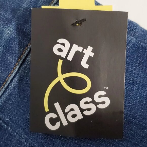 Art Class Girl's Adjustable Waist Pleated Denim Jean Skirt NEW Size L(10/12) - Picture 13 of 13